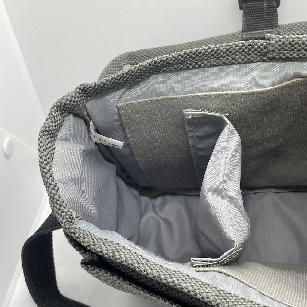 Cambridge Camera Bag Repositionable Padded Inserts Gray‎ Tweed Durable Stylish - Picture 5 of 7